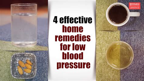 10 Home Remedies For Low Blood Pressure